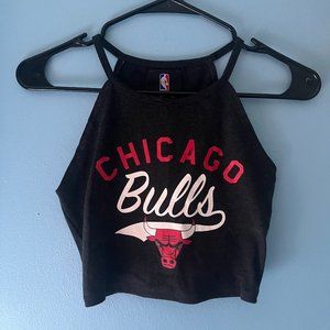 Chicago Bulls Womens Cropped Tank